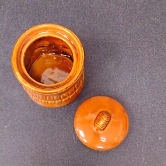 Vintage Benjamin‎ Franklin 3D Brown Creamer and Sugar Pot Made in Japan - Picture 4 of 12